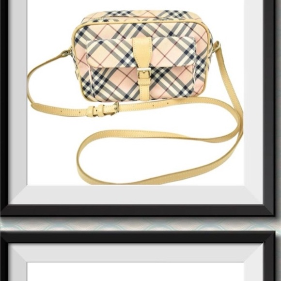 Burberry Nova Check Blue Label  Checkered Crossbody Bag - Picture 10 of 11